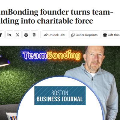 TeamBonding founder turns team building into charitable force thumb